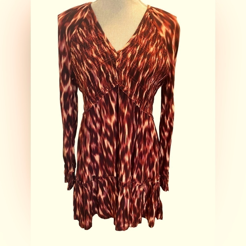 BOHO BEACH LUNCH LOUNGE DRESS/TOP (0882)
